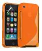 iPhone 3G / 3GS Θήκη Σιλικόνης TPU S-Line - Πορτοκαλί iPhone 3G / 3GS Θήκη Σιλικόνης TPU S-Line - Πορτοκαλί